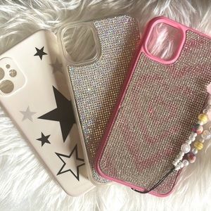 i am selling these three new phone cases. The case fit for the iphone 11 vv cute